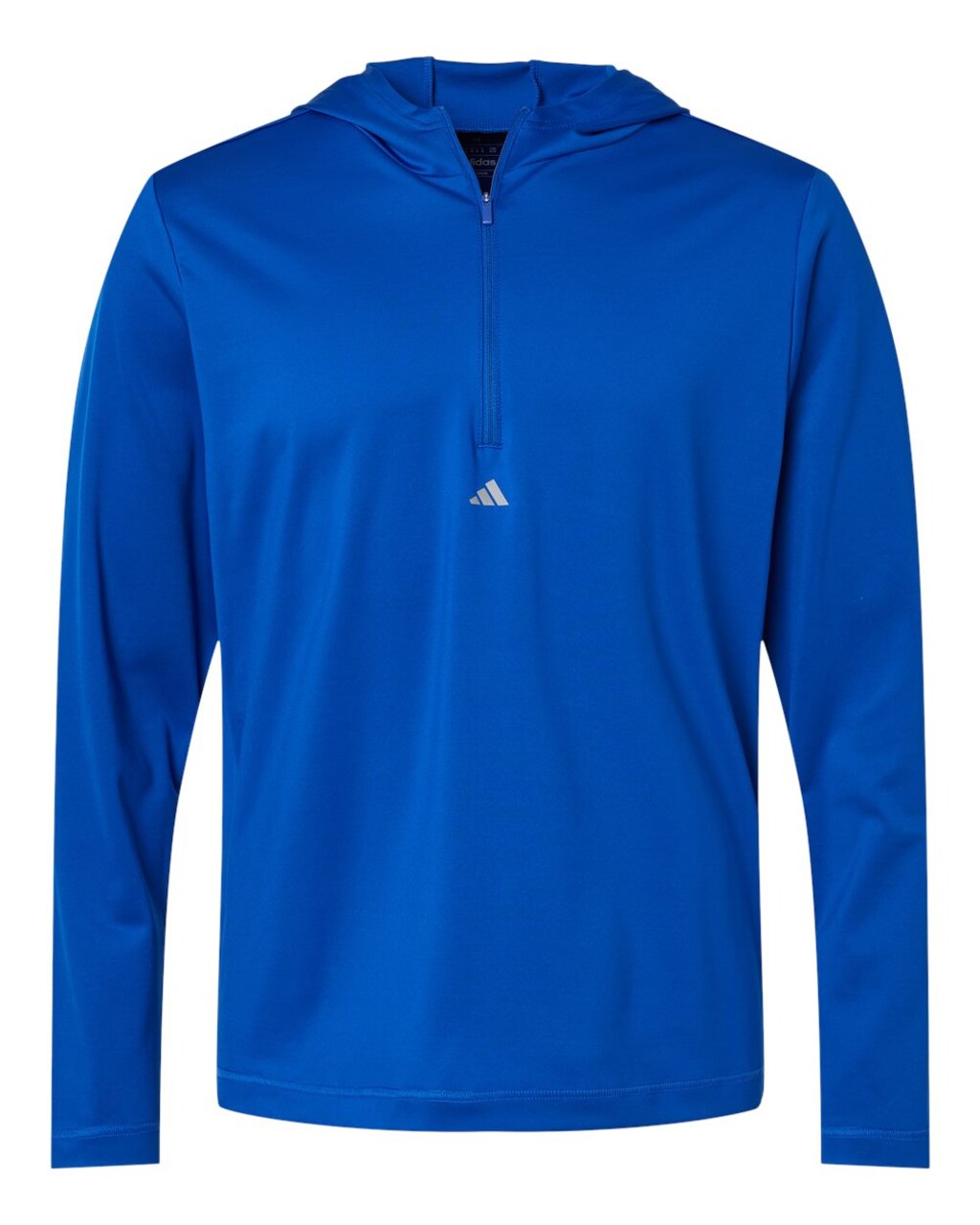 Adidas® Lightweight Performance Quarter-Zip Hooded Pullover